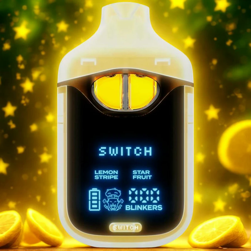 Boutiq Lemon Stripe x Starfruit · Switch All-in-One Disposable · 2g, All-In-One