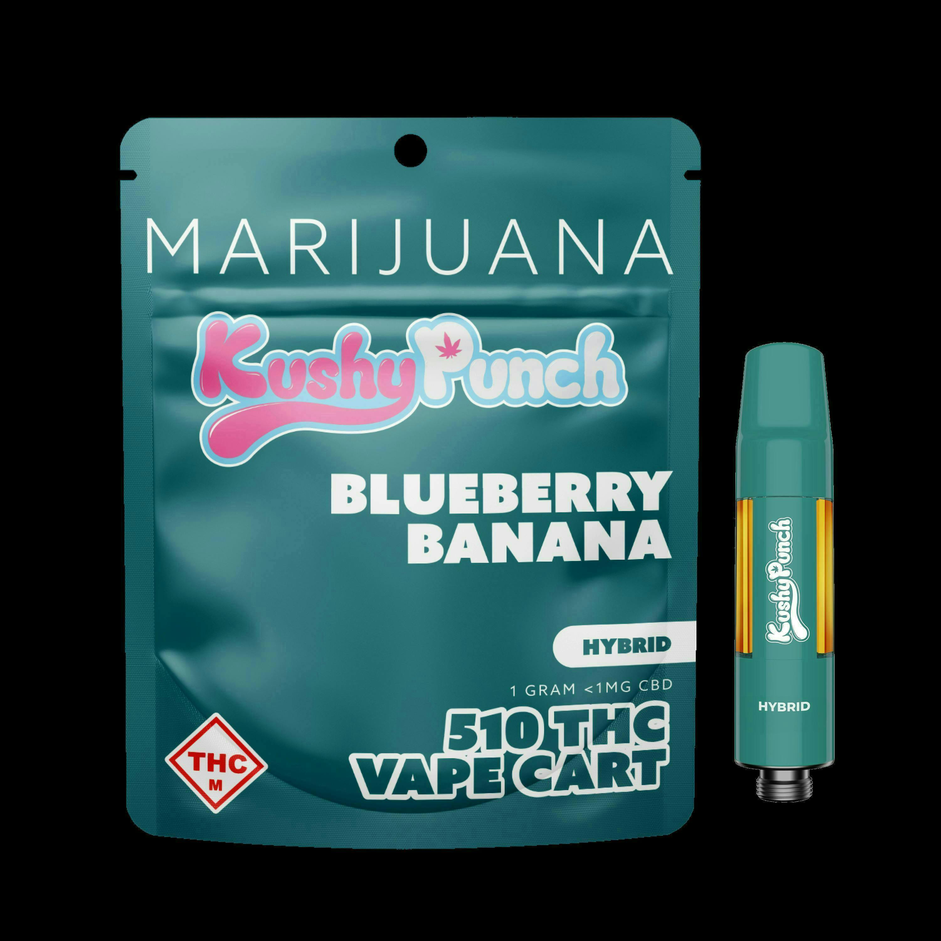 Blueberry Banana | Cartridge | 1g by Kushy Punch