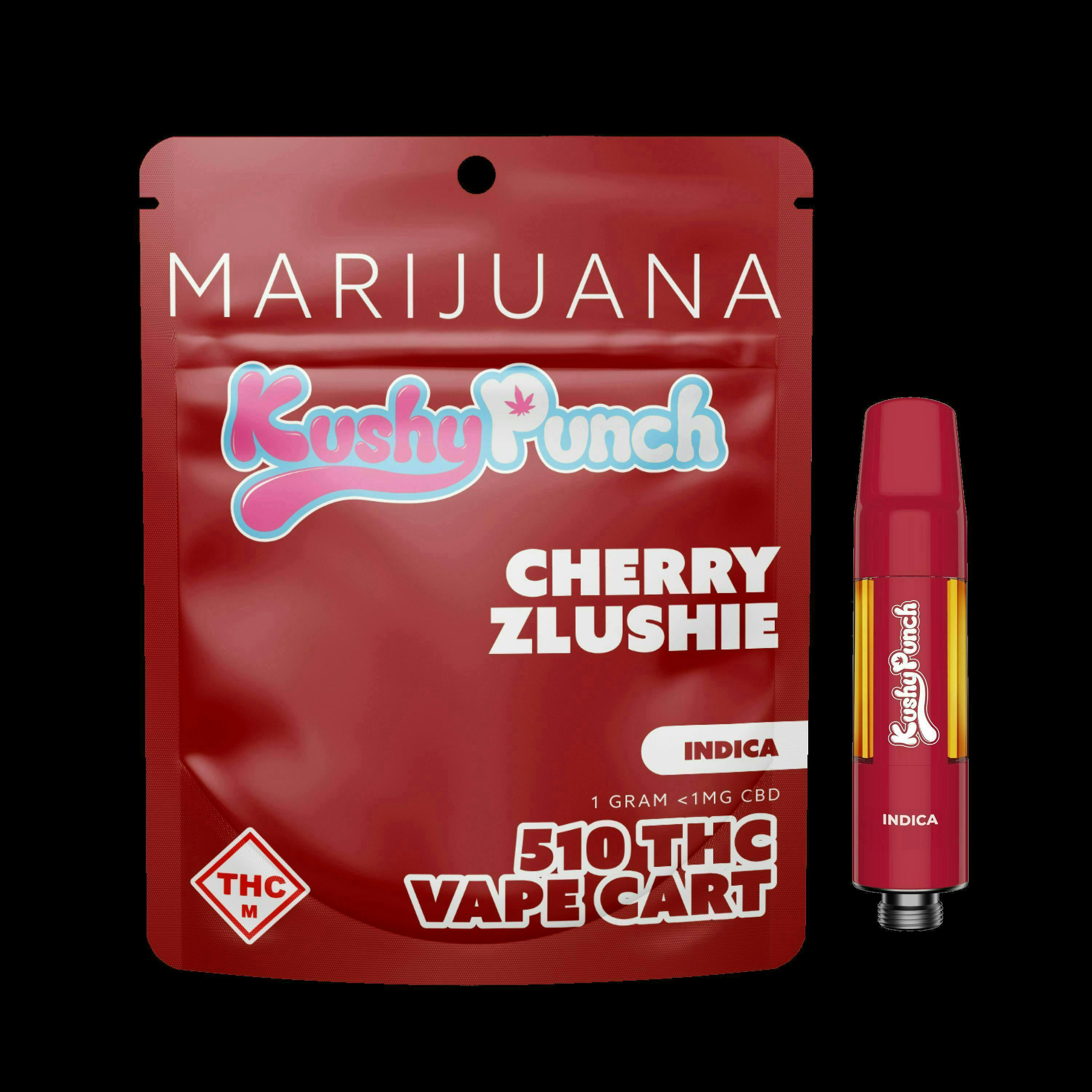 Cherry Zlushie | Cartridge | 1g by Kushy Punch