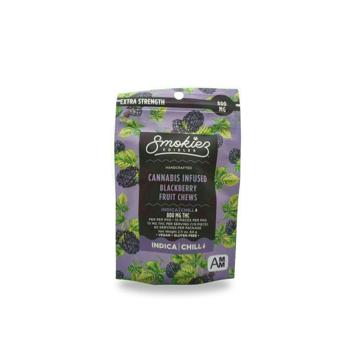 Blackberry Fruit Chews | 800mg | 10ct | 80mg/ea