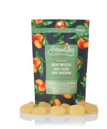Smokiez Edibles: Sour Tangerine Fruit Chews