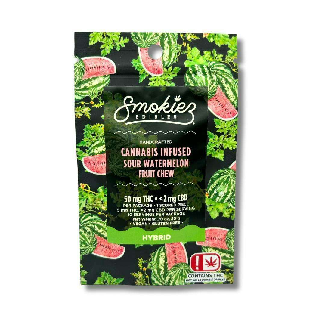 Smokiez Edibles: Sour Watermelon Fruit Chew