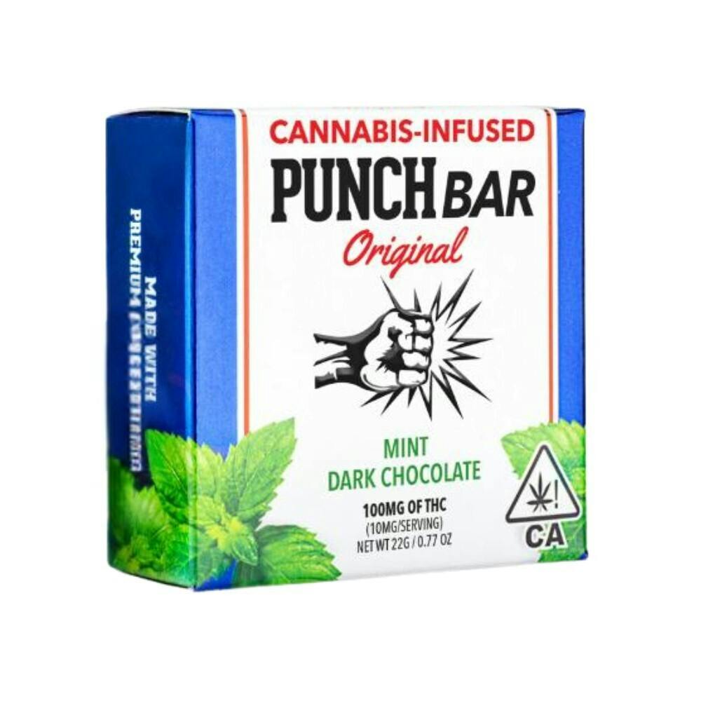 PUNCH EDIBLES & EXTRACTS: Mint - Dark Chocolate - 100mg