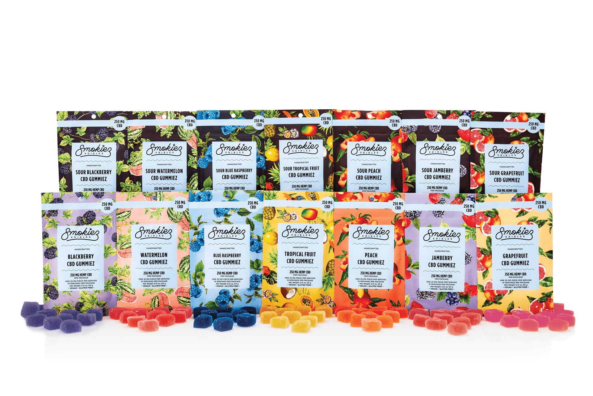 Sweet Jamberry Fruit Chews 5:1 THC:CBD | 1000mg | 20ct | 50mg/ea
