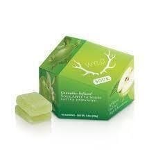 Sour Apple | Gummies | 100mg | 20pk | 5mg/ea by Wyld