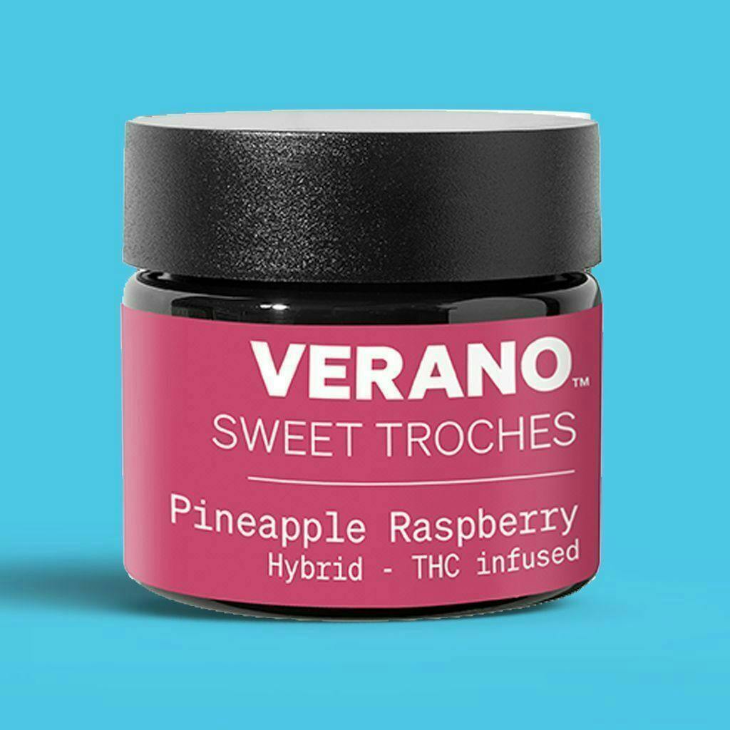 Verano | Pineapple Raspberry Soft Lozenges | Mints | 10pk | 10mg/ea at Zen Leaf Cannabis Dispensary