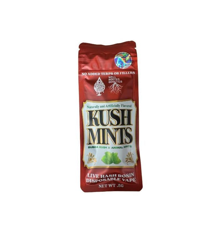 Kush Mints | Live Rosin Disposable | 0.5g