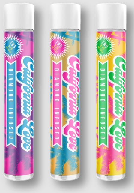 California Love | Hash Cake | Infused Joints | 0.7g each | 2pk