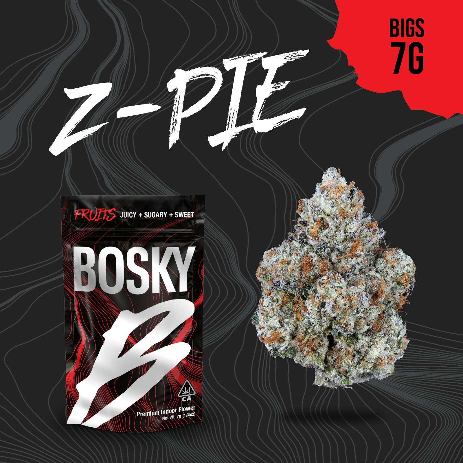 BOSKY | Z-Pie | Big Buds | Fruits | 7g