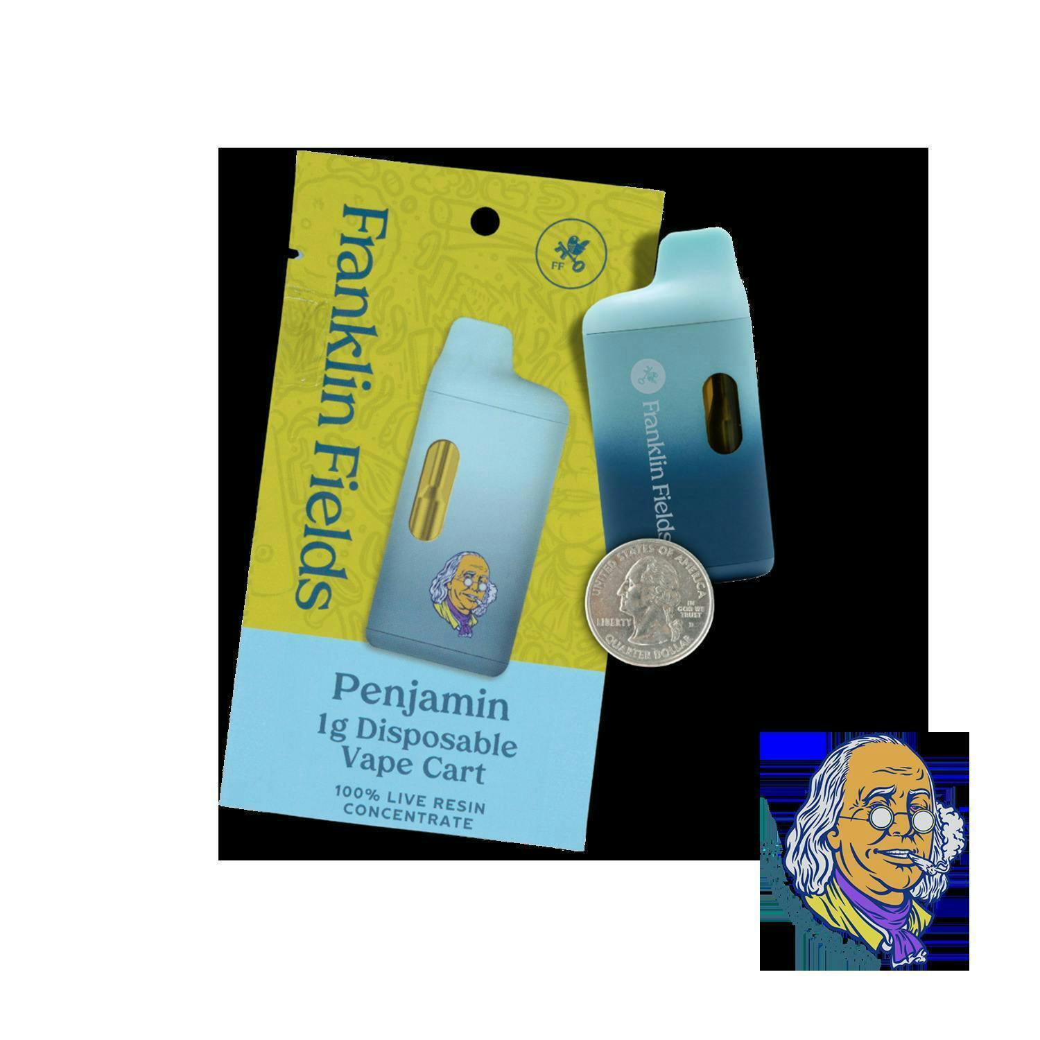 Franklin Fields | Devil Driver | Live Resin Disposable | 1g