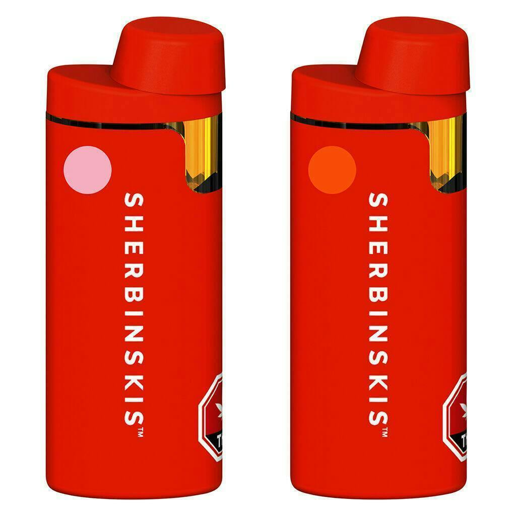 Sherbinskis | Orange Sherbs & Pink Sherbs | Disposables | 0.5g each | 1g