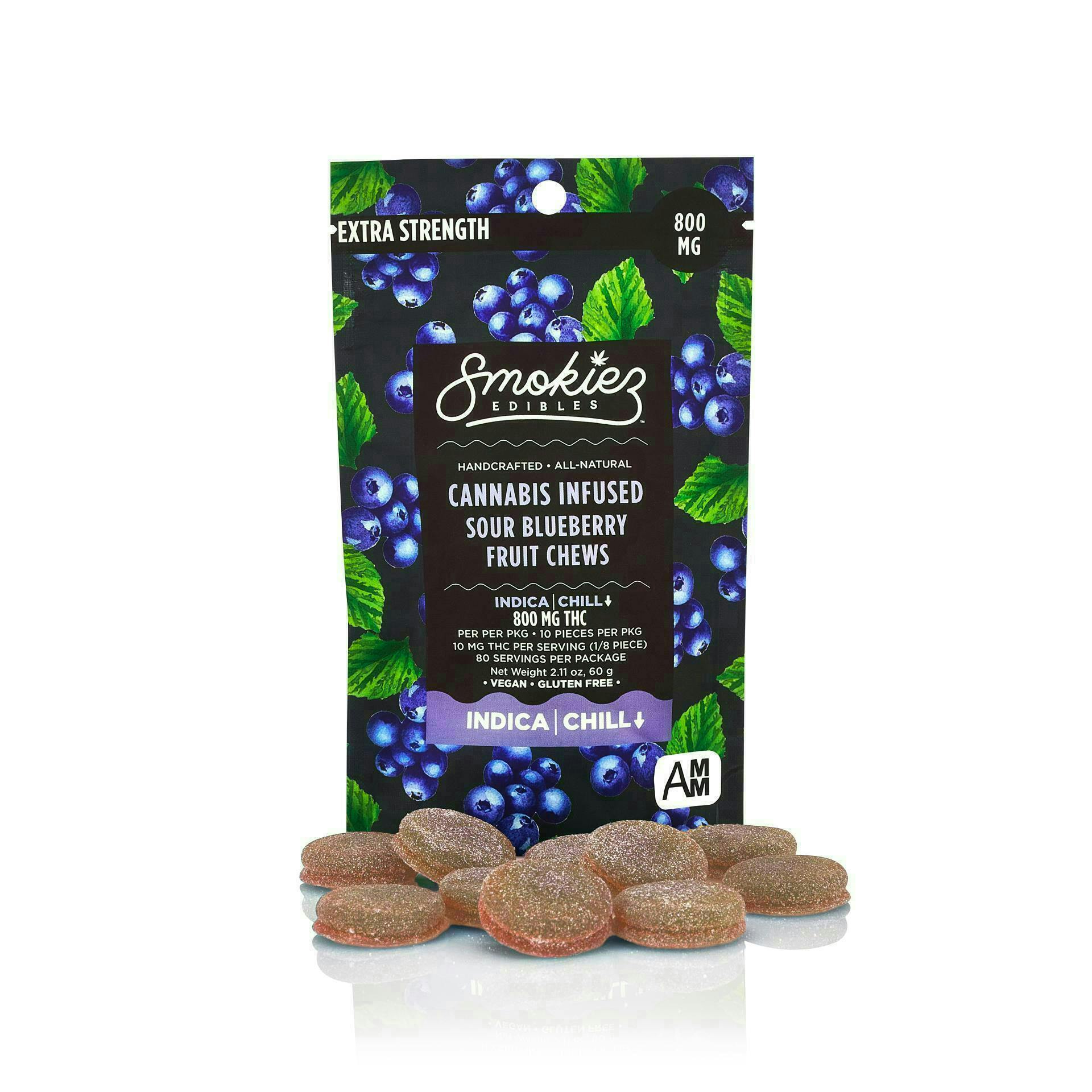 Spinello | Prickley Pear Gummies | 100mg | 10ct | 10mg/ea by Smokiez Edibles