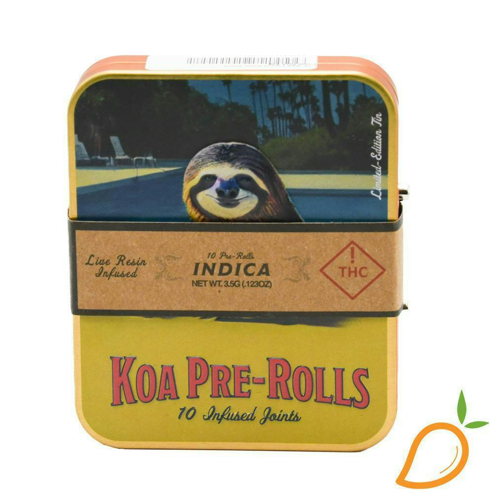 Koa Cannabis Co | Indica | Infused Joints | 0.35g | 10pk by Koa Cannabis Co