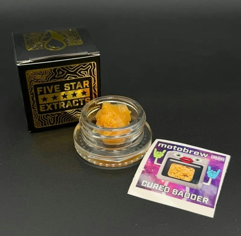 Five Star MI | Moto Brew | Cured Badder | 3.5g