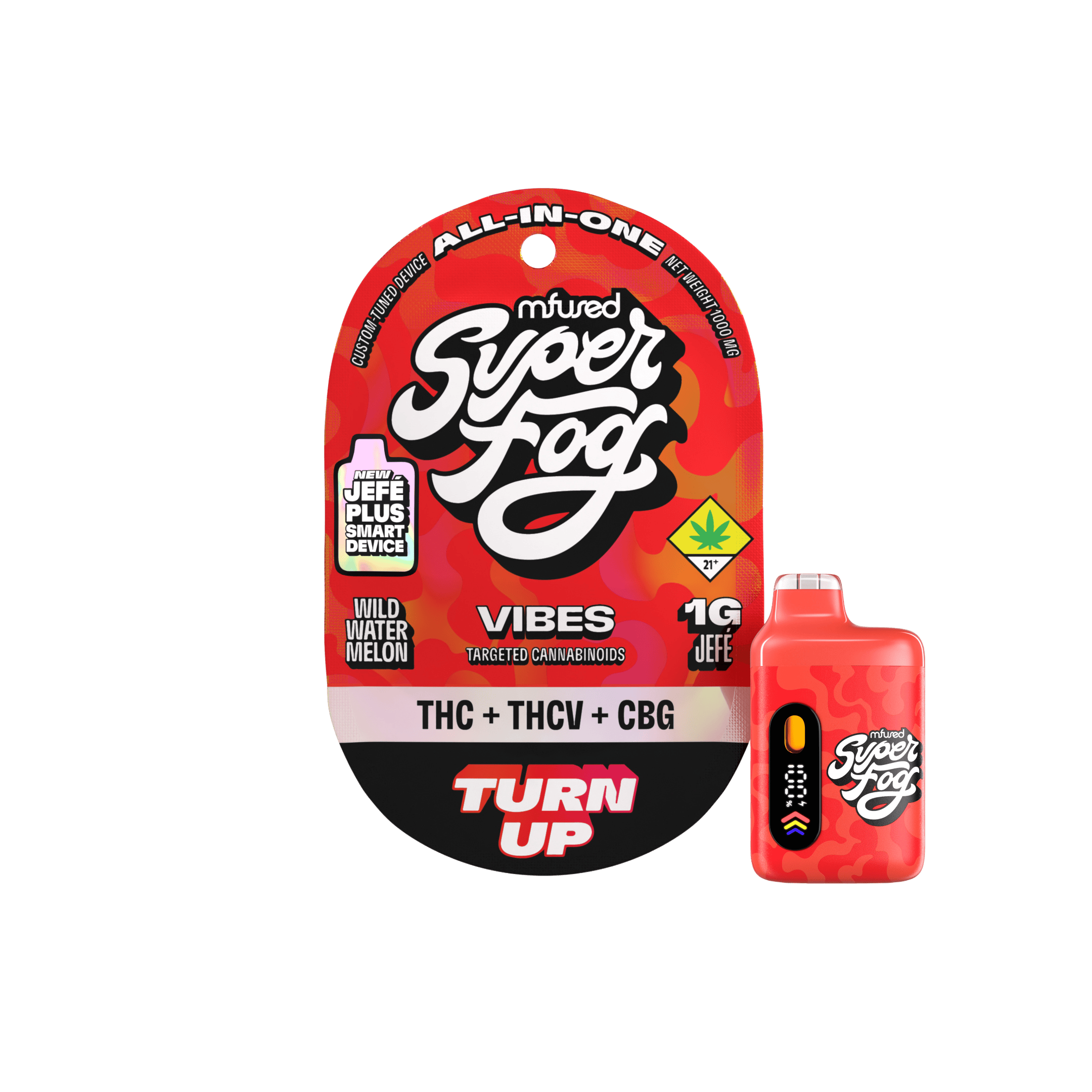 Turn Up | VIBES Jefé Plus Disposable | 1g