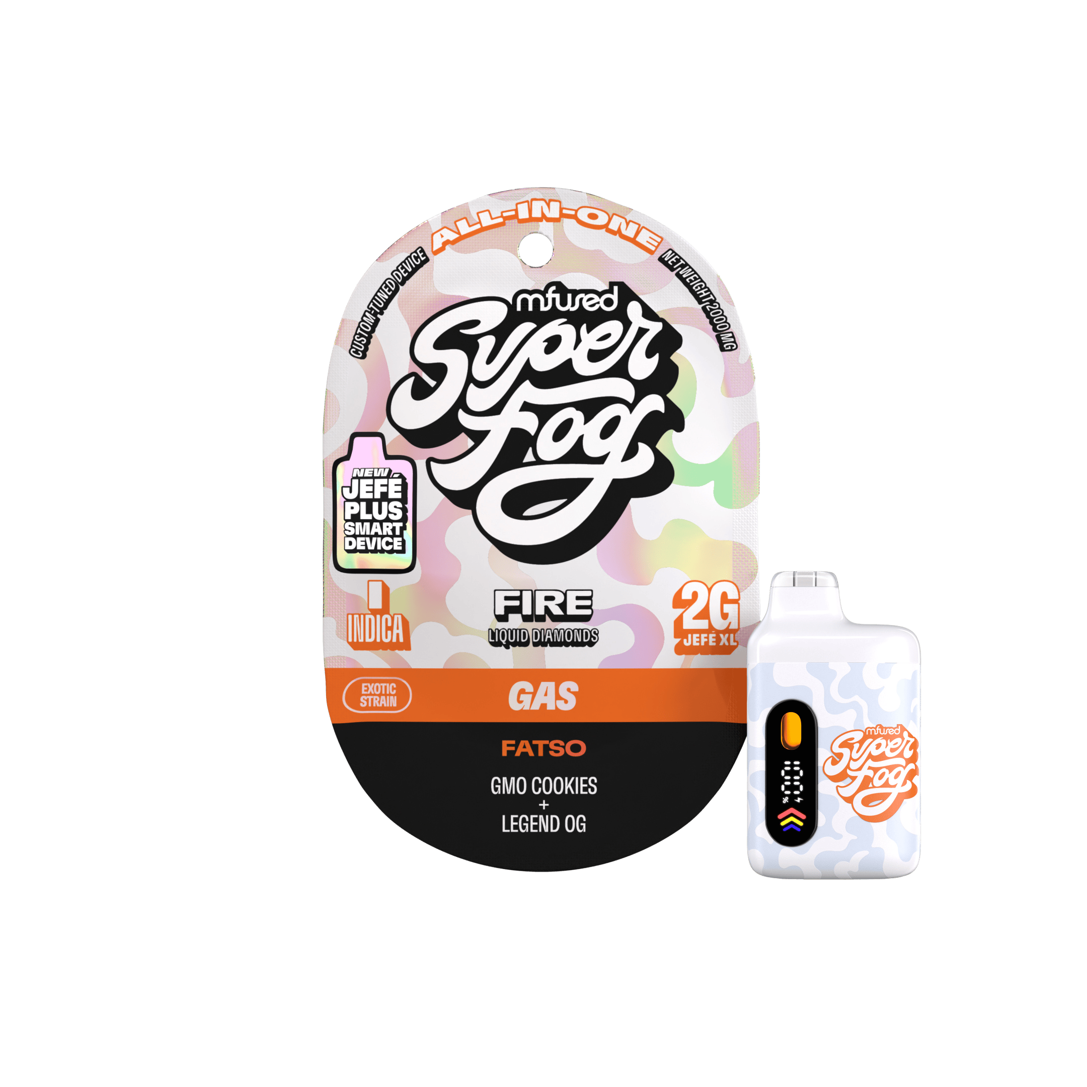 Fatso | FIRE Liquid Diamonds Jefé Plus Disposable | 2g by Super Fog by MFused
