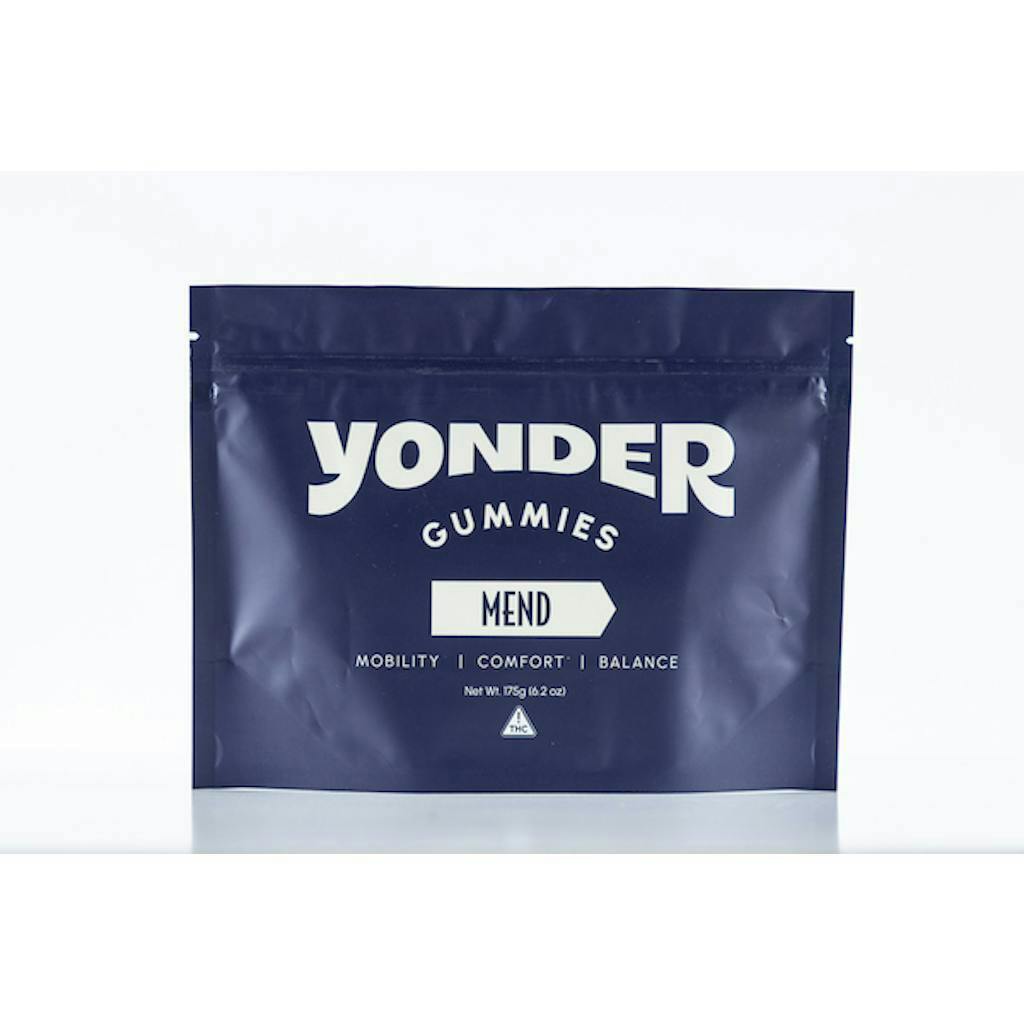 Yonder | Mend | Blackberry Gummies | 500mg | 10pk | 50mg/ea by Yonder