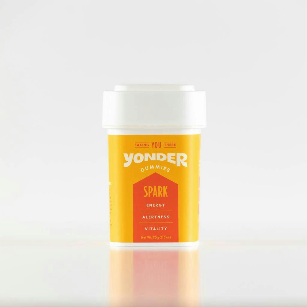 Yonder | Spark | Tangerine Gummies | 500mg | 10pk | 50mg/ea by Yonder