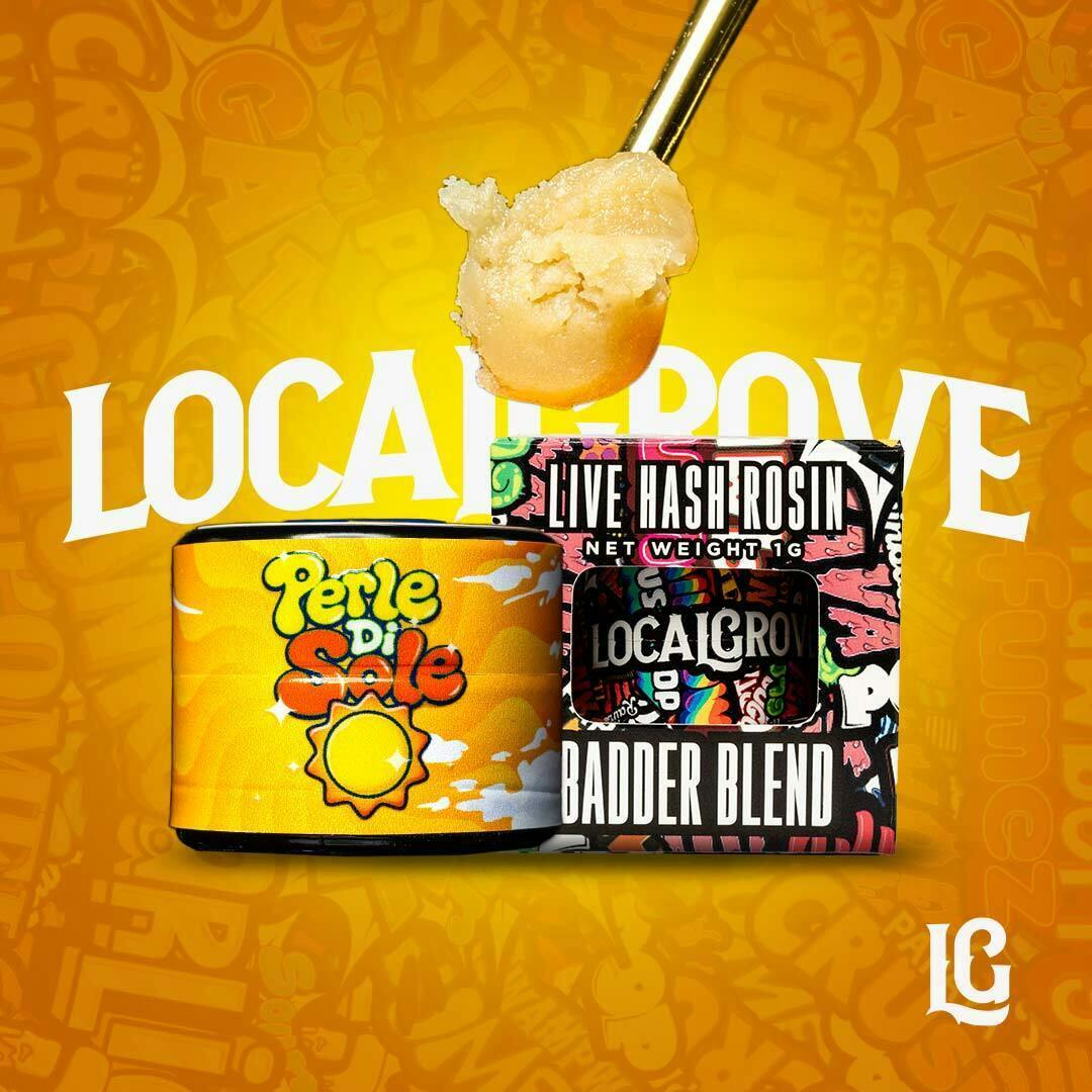 Local Grove Live Hash Rosin Badder | Perle Di Sole | 1G