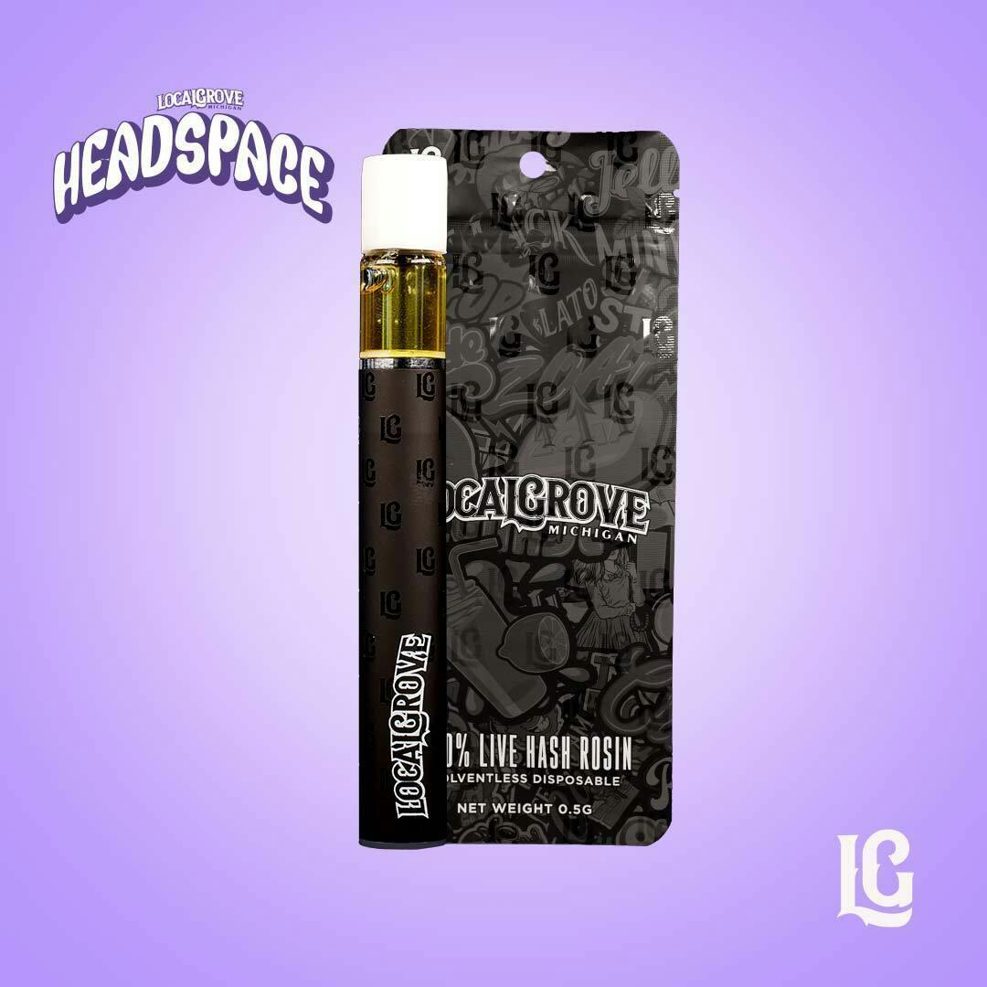 Local Grove Live Hash Rosin Disposable | Head Space | 0.5G