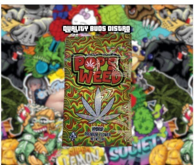 Pops Weed | King Louis | Big Buds | 14g by Pops Weed
