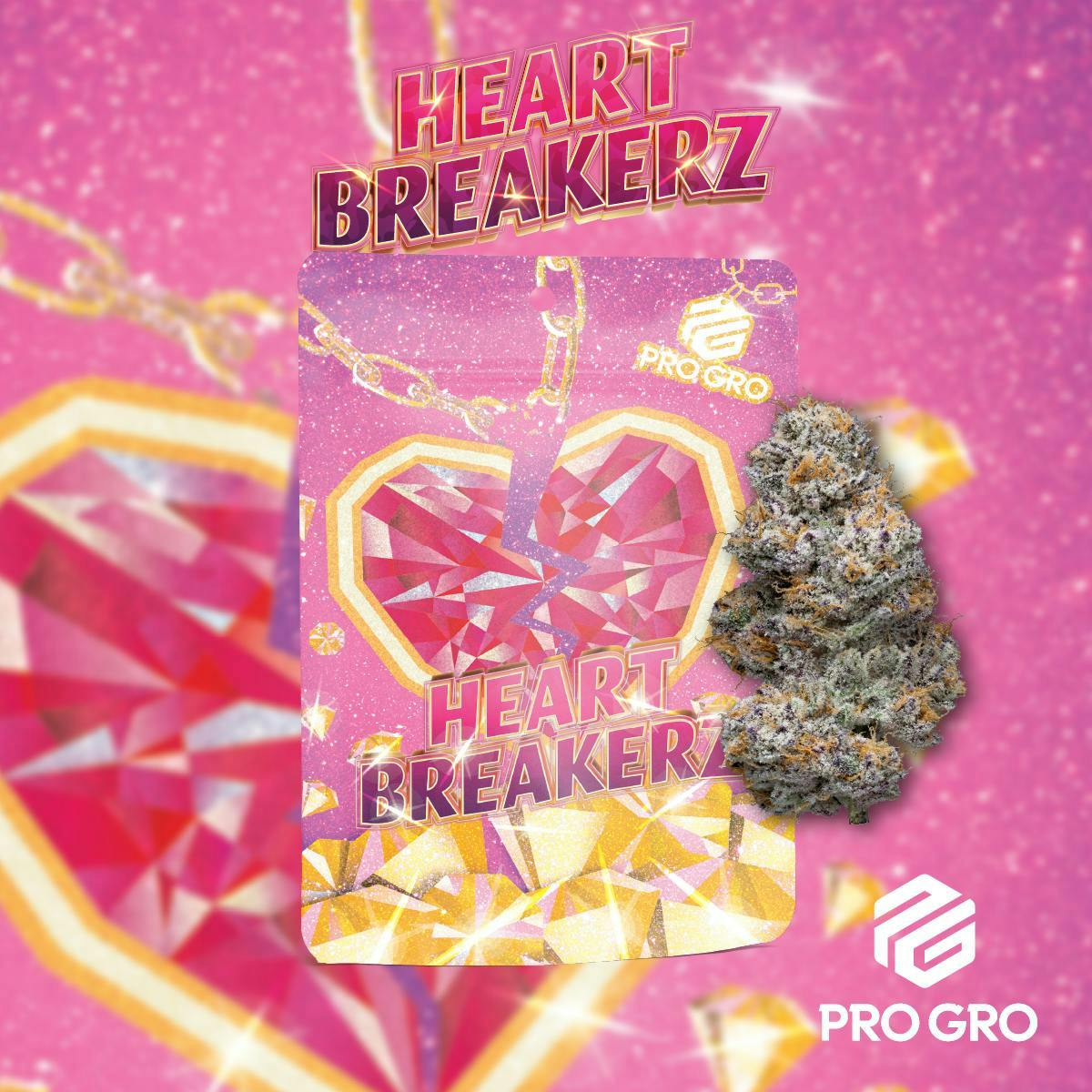 Pro Gro | Heartbreakerz | Big Buds | 3.5g by Pro Gro