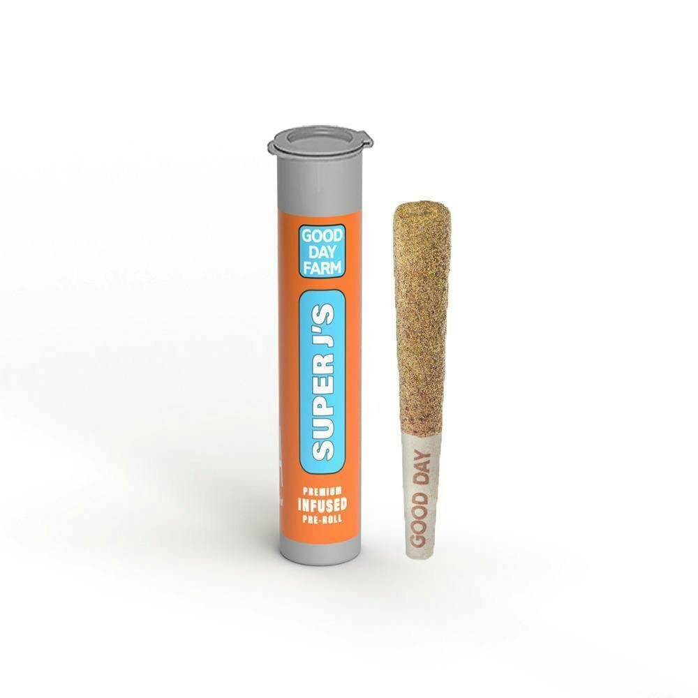 Grapefruit x Billy Ocean | Super J's Infused Joint | 1g at Good Day Farm Jennings Dispensary