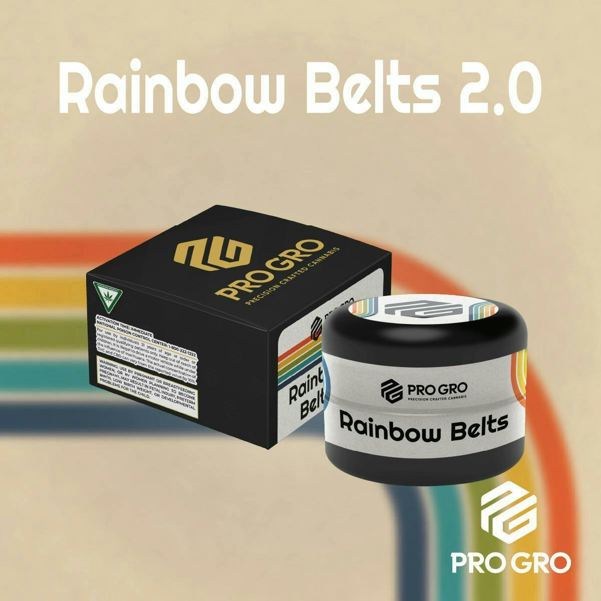 Rainbow Belts 2.0 | Live Rosin | 1g