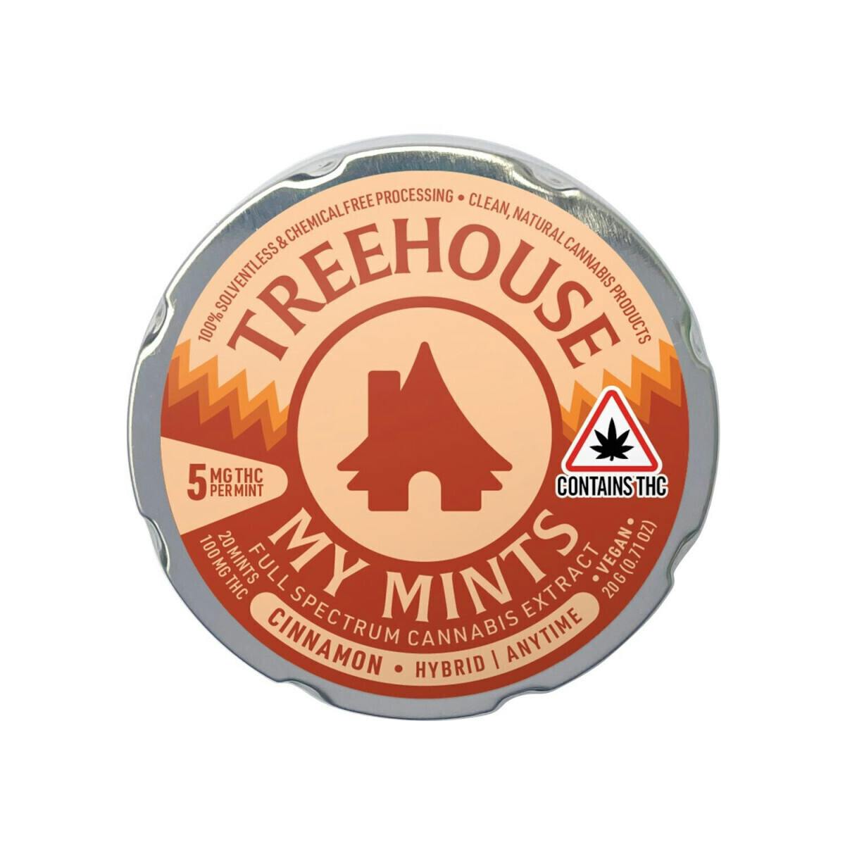 Treehouse | Cinnamon My Mints Hybrid | Mints | 3pk | 35.67mg/ea
