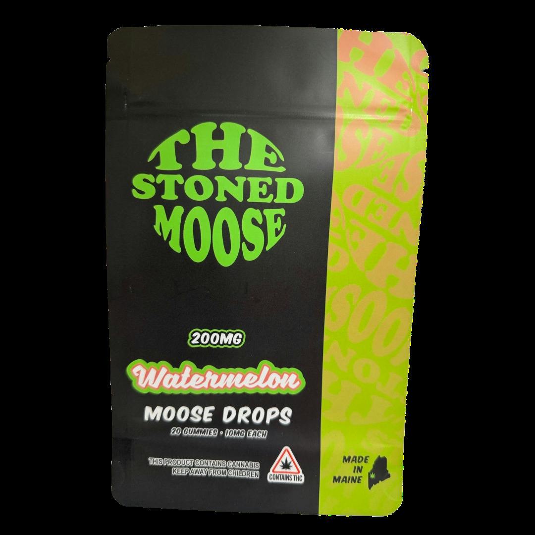 Watermelon Moose Drops | Gummies | 200mg/ea
