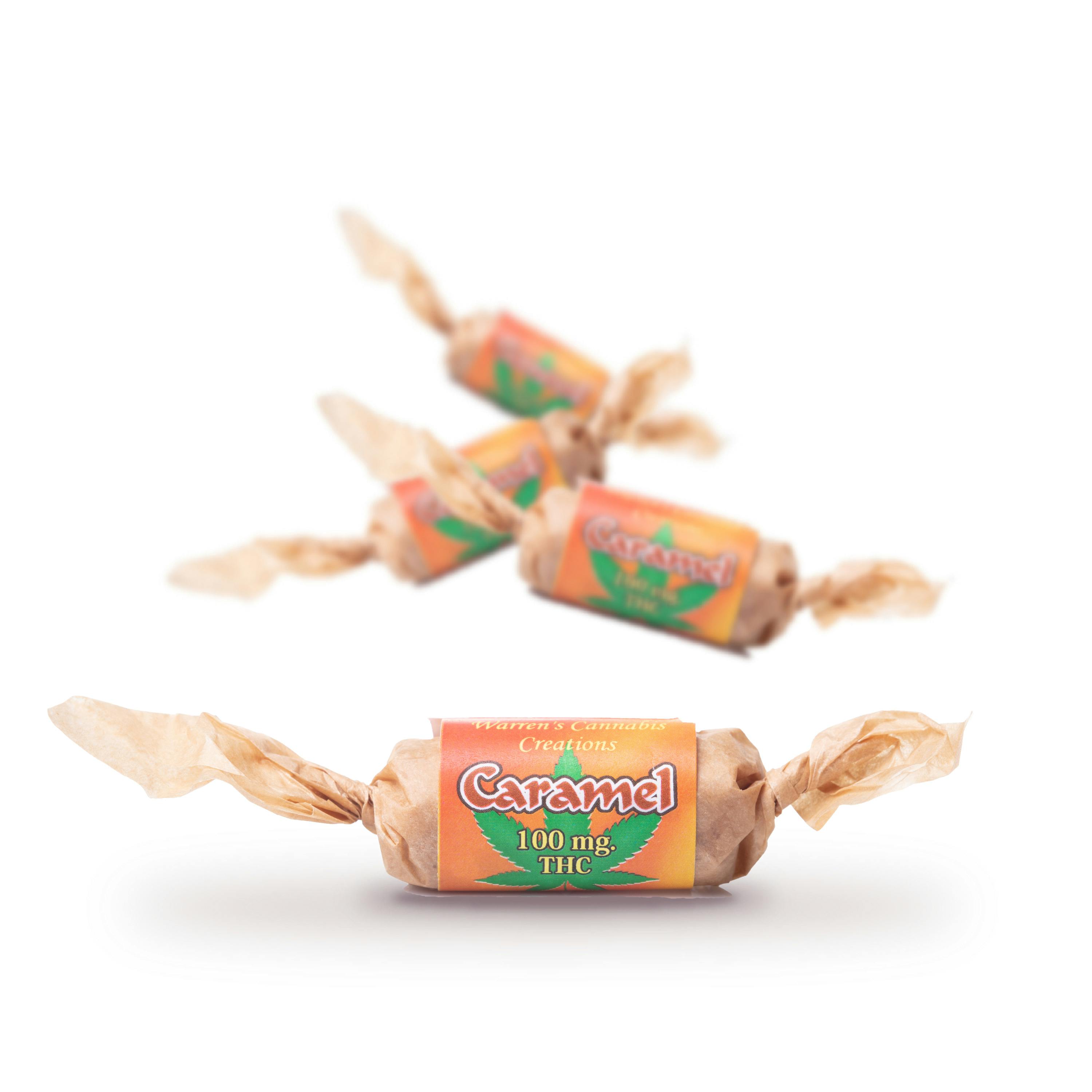 500mg Caramel Chew | Gummies | 5pk | 100mg/ea