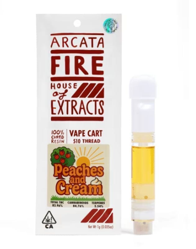 Arcata Fire: Peaches And Cream