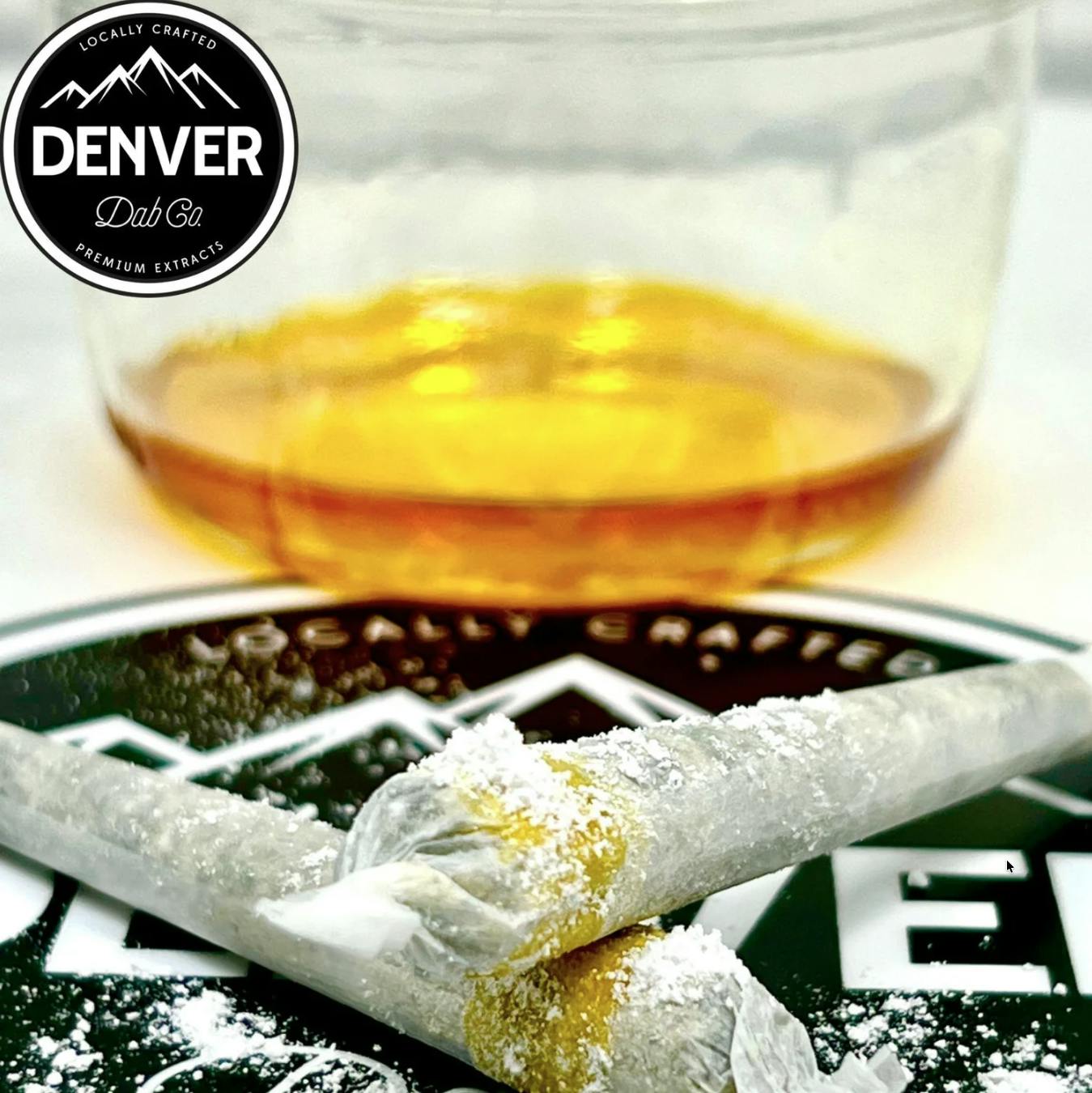 Denver Dab Co. | Purple Sunset | Live Diamond Dusted Infused Joint | 1g