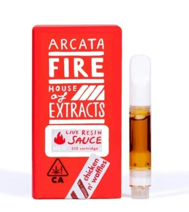 Arcata Fire | Chicken N' Waffles | Live Resin | 510 Cartridge | 1g