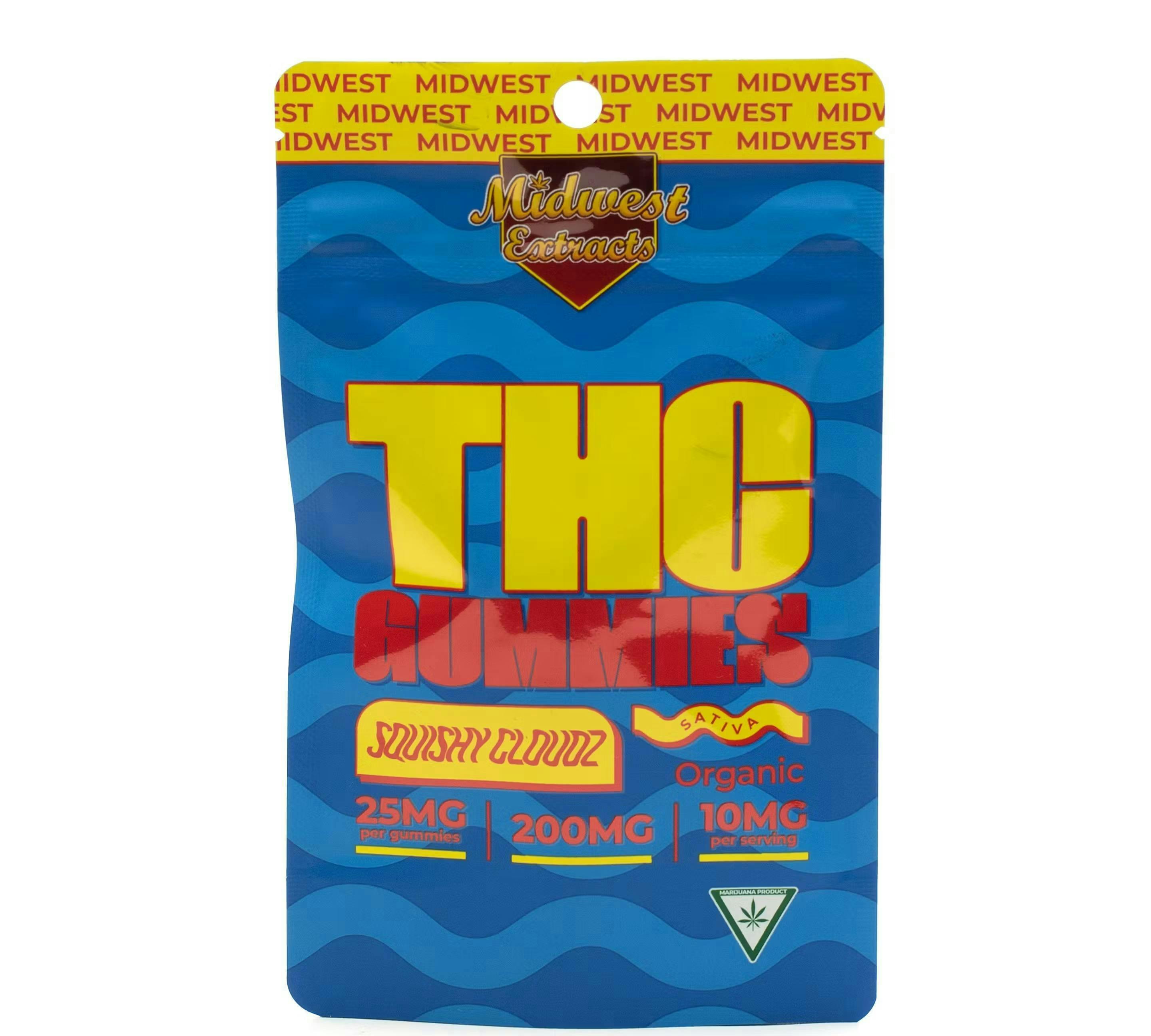 Midwest Extracts | Squishy Clouds | Gummies | 8pk | 25mg/ea by Midwest Extracts