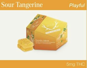 Sour Tangerine Hybrid Enhanced Gummies | 100mg | 20ct | 5mg/ea