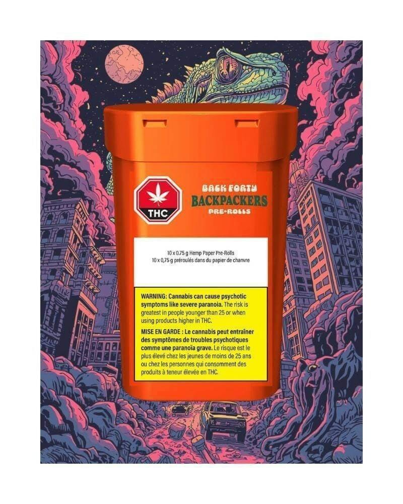 Back Forty | Chemdawg x Godzilla Glue | Joints | 0.75g each | 10pk