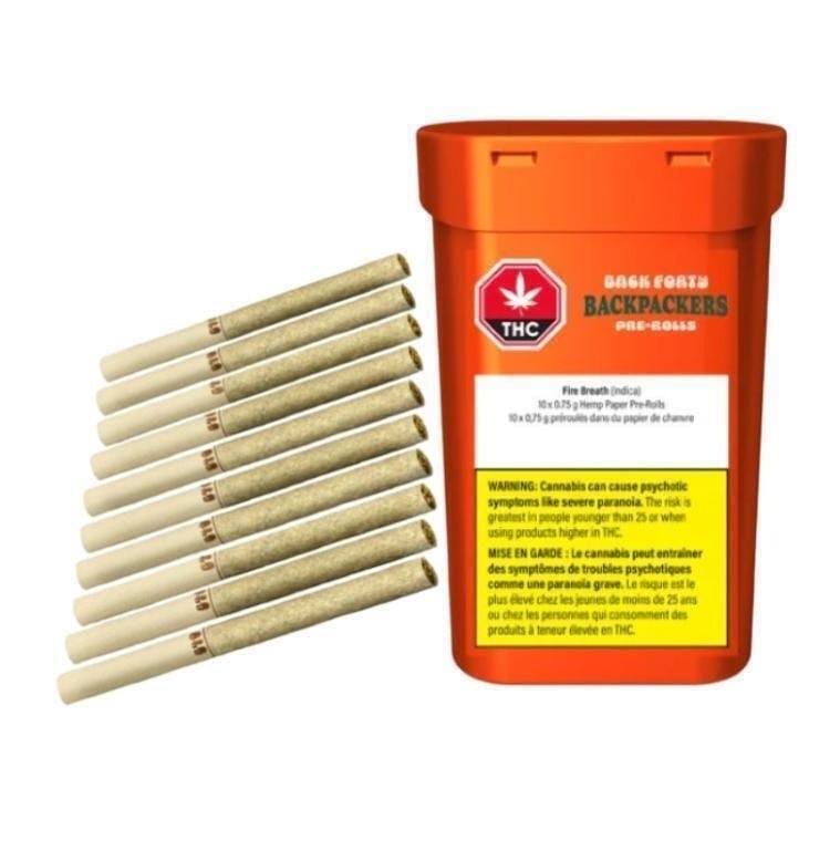 Back Forty | Chemzilla | Joints | 0.75g each | 10pk