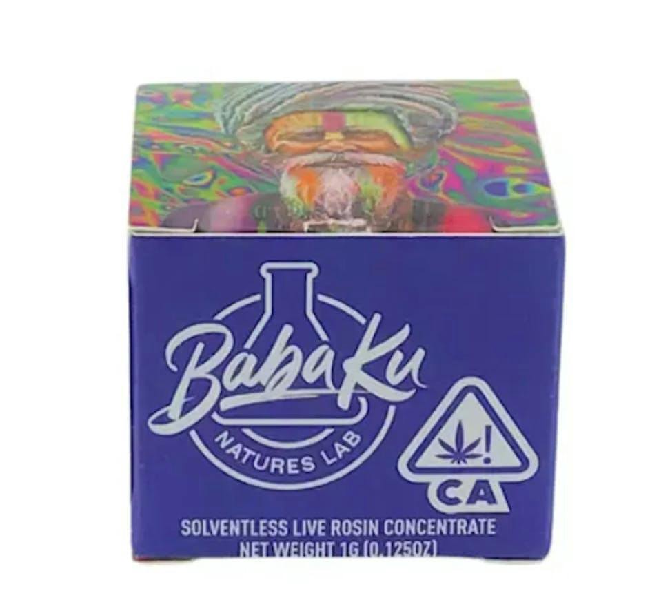 Baba Ku Farms: Papayamosa - Cold Cure Rosin - 1g