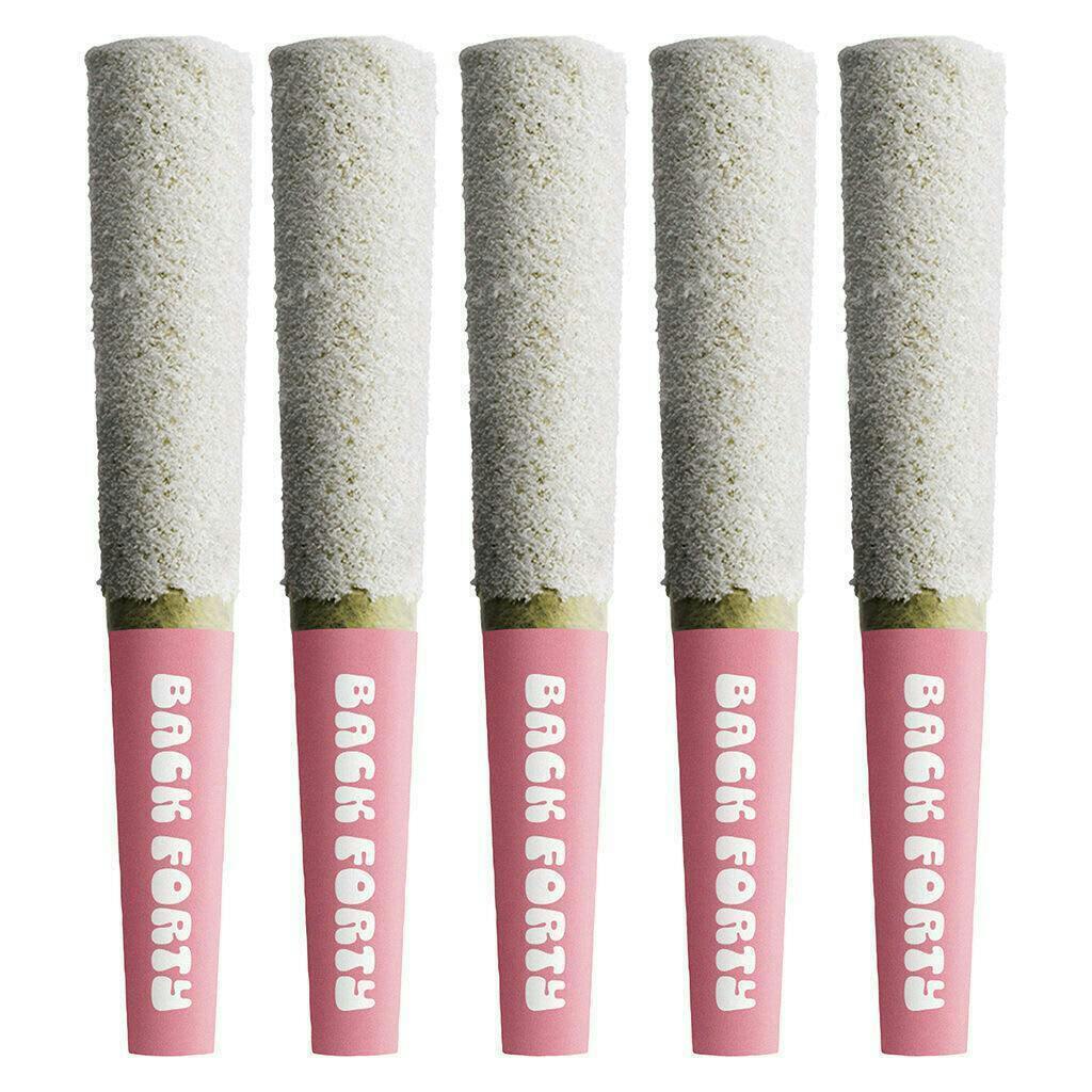 Back Forty | Strawberry Pink | Infused Minis | 0.5g each | 5pk