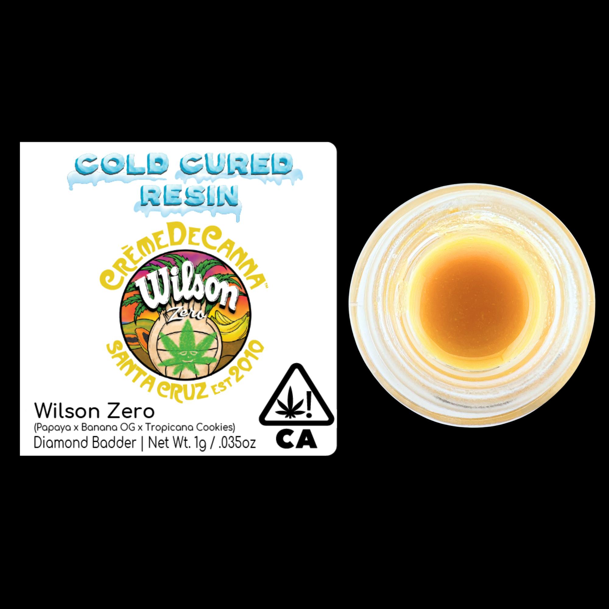 Crème De Canna — Wilson Zero