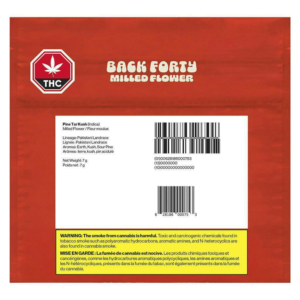 Back Forty | Pine Tar Kush | Ground | 7g