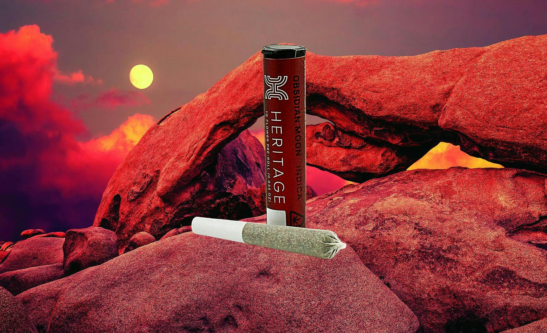 Heritage | Obsidian Moon | Joint | 1g