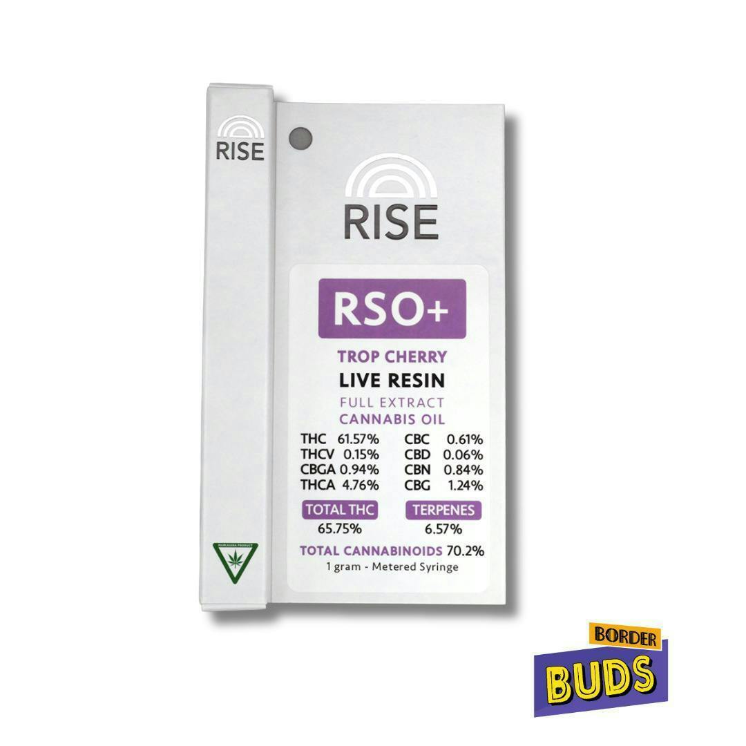 Rise | RSO + Tropicana Cherry | Solventless | 1g