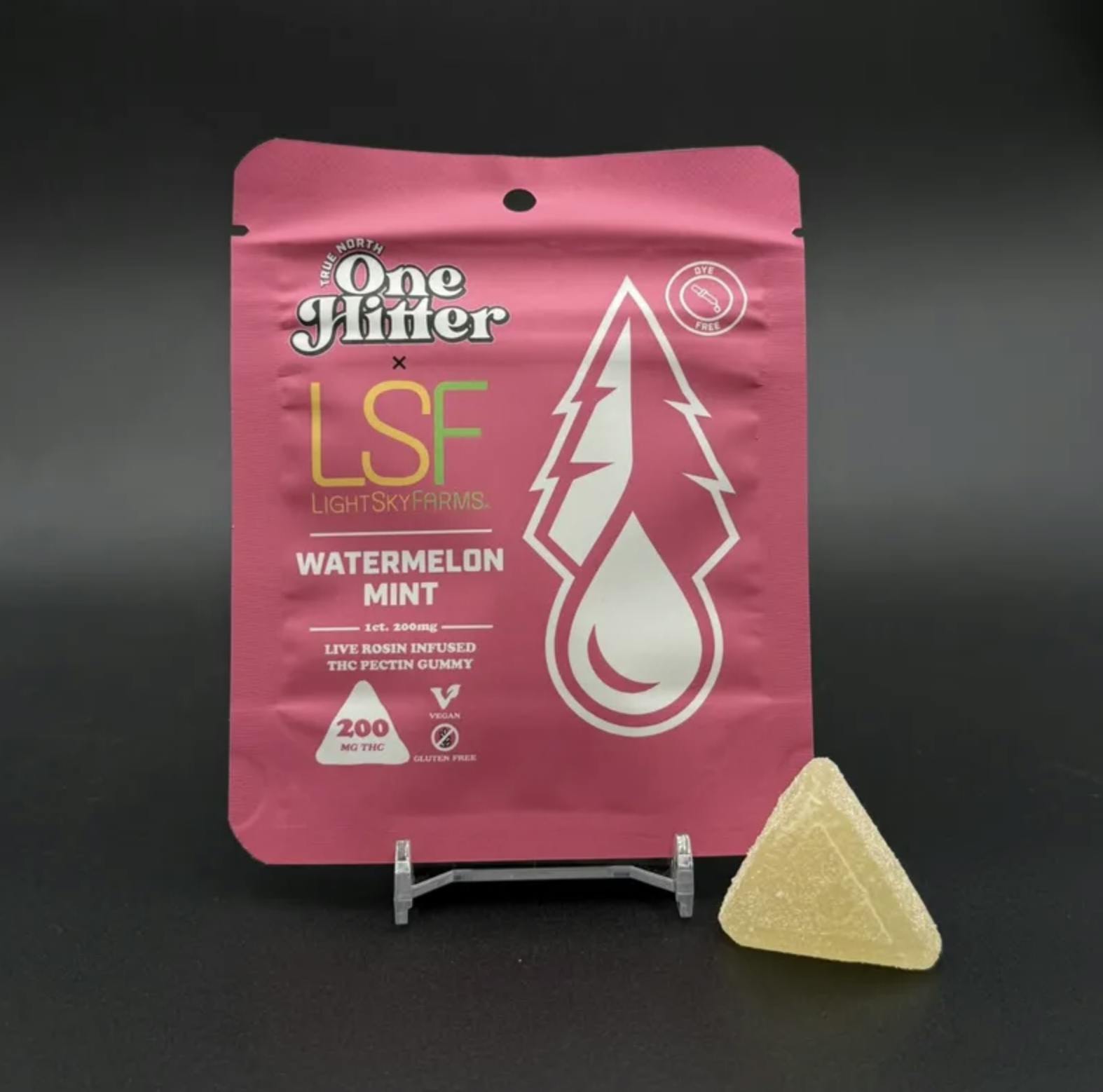 True North | One Hitter | Vegan Watermelon Mint Gummies | 200mg | Single