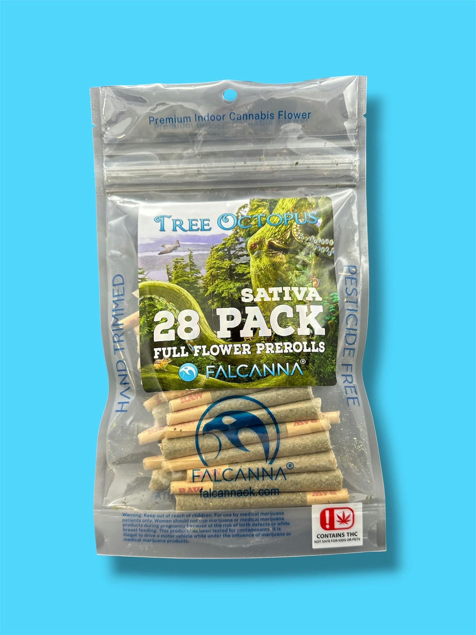 Tree Octopus - Falcanna High Flyers 28g Pre-Roll Pack