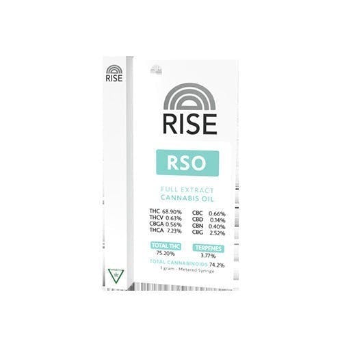 Rise | RSO + Prodigy | Live Resin Syringe | 1g by RISE