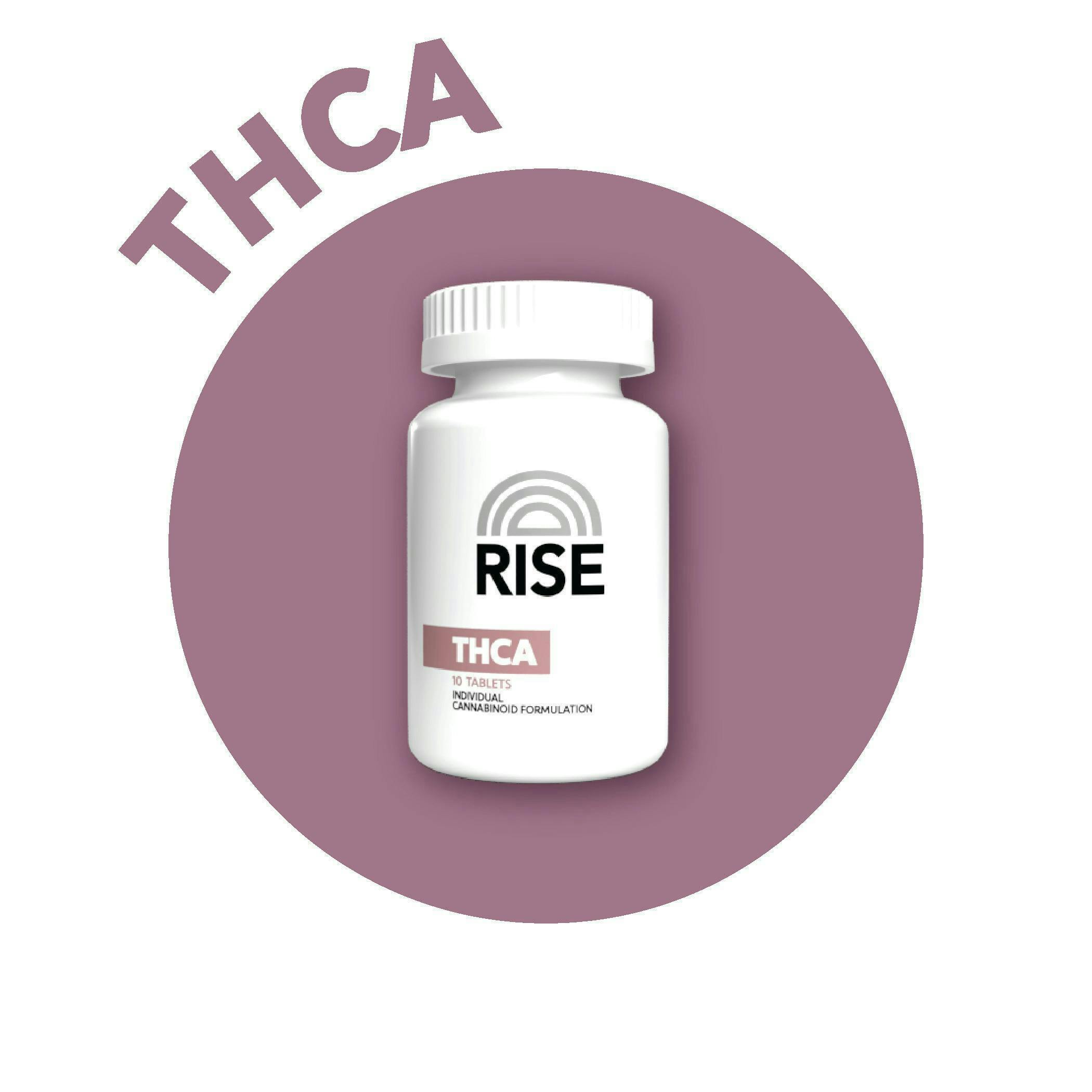 Rise | THCA Tablets | 10pk | 5.34mg/ea
