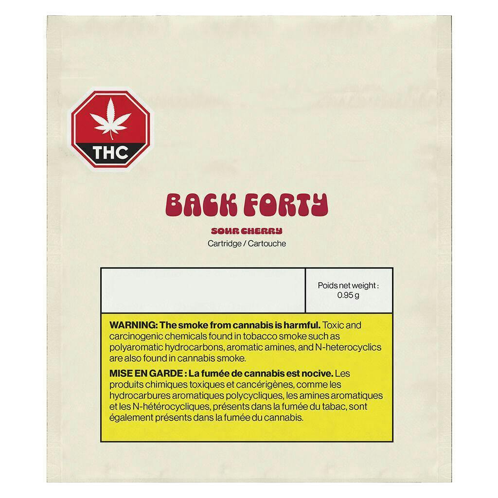 Back Forty | Sour Cherry | Cartridge | 1g