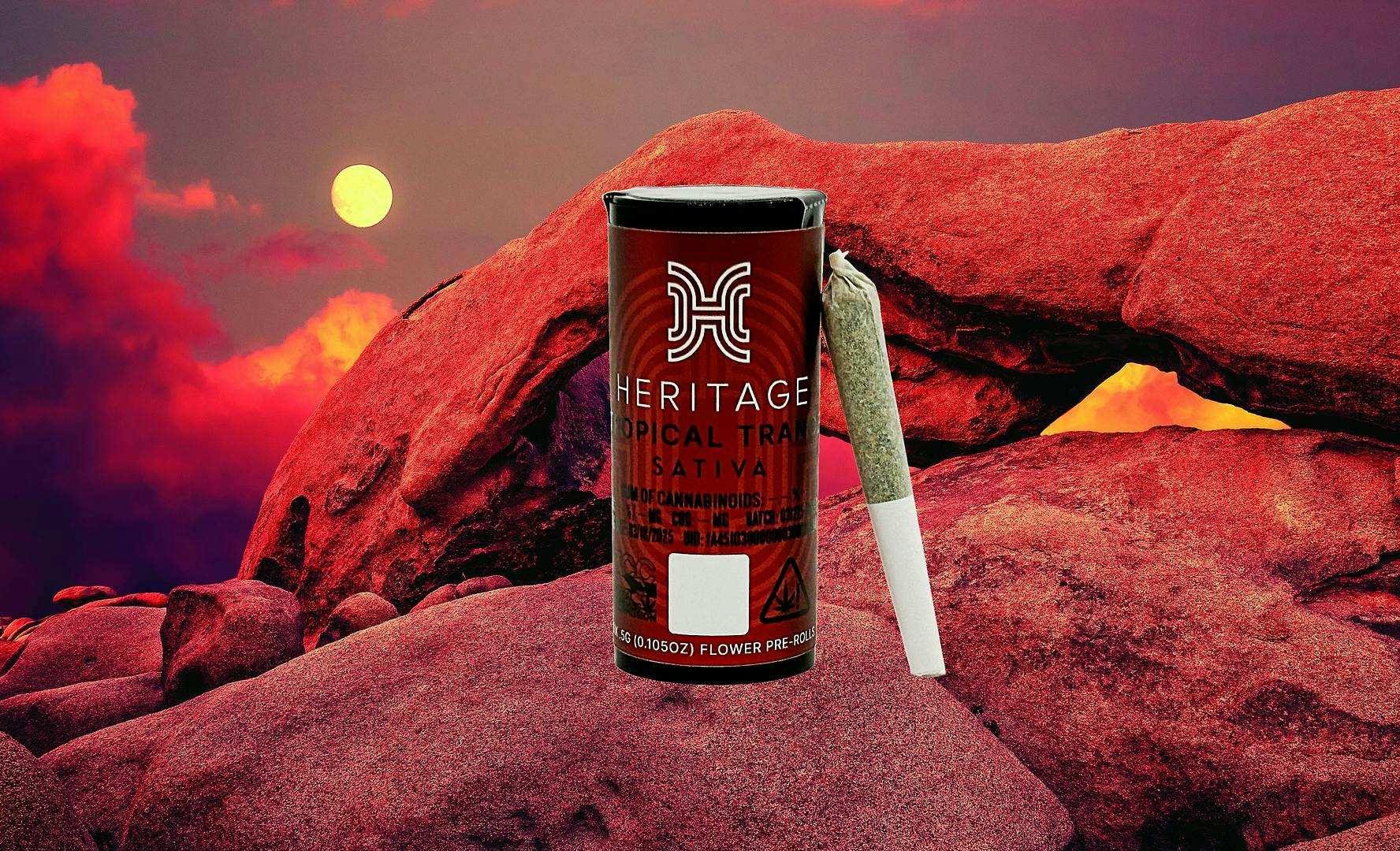 Heritage | Tropical Trance | Joints | 0.5g | 6pk